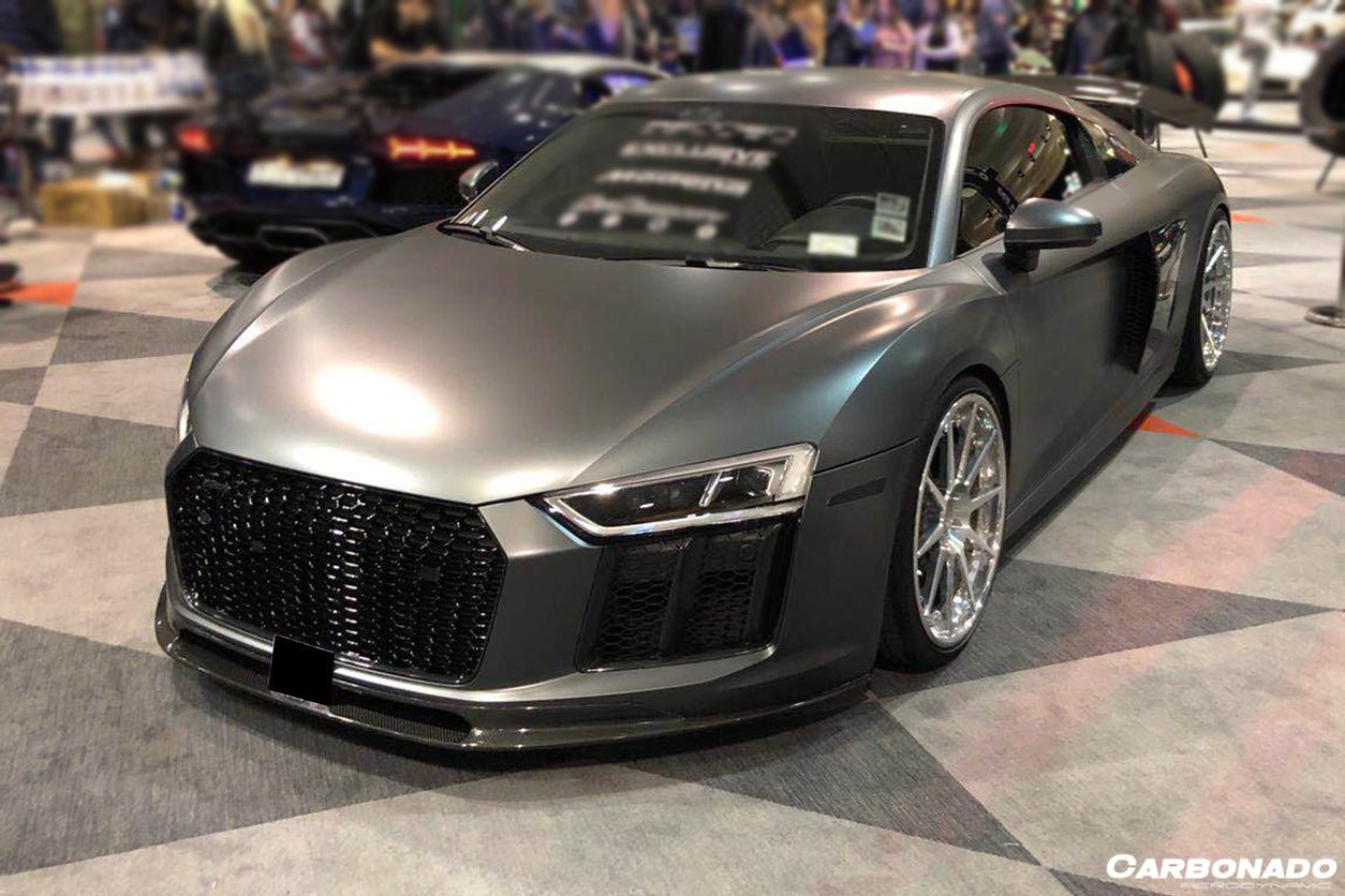 2016 - 2019 Audi R8 VRS Style Carbon Fiber Front Lip